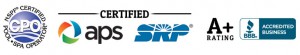 We are CPO, APS & SRP certified, and have an A+ BBB Rating!